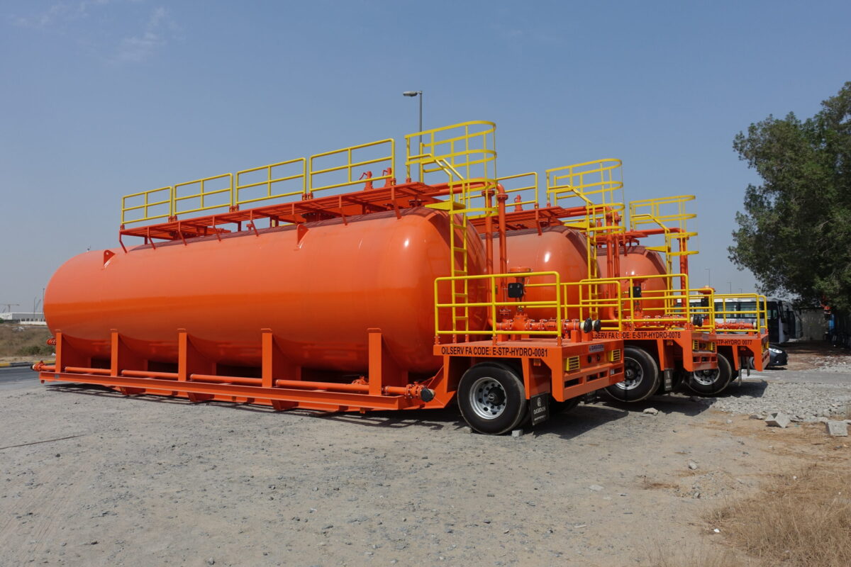 500 BBL wheel Mounted Storage Tank | Pressure vessel manufacturer